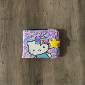 Sold Rare Hello kitty Rocker Vinyl Wallet